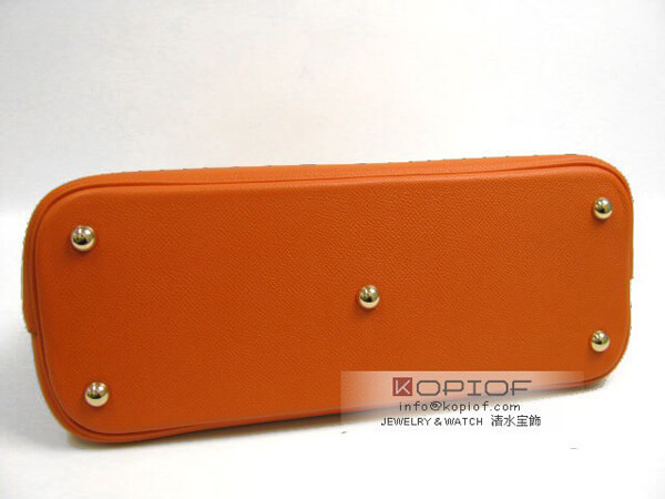 エルメス ボリード スーパーコピー31 ヴォーエプソン オレンジ her202